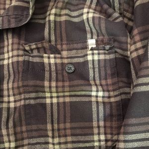 Men’s L Wolverine Flannel Brown